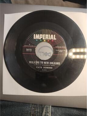 Fats Domino -  walking to New Orleans -vintage 45 VG+